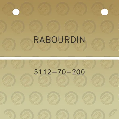 rabourdin-5112-70-200