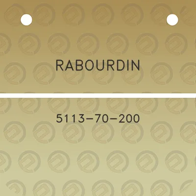 rabourdin-5113-70-200