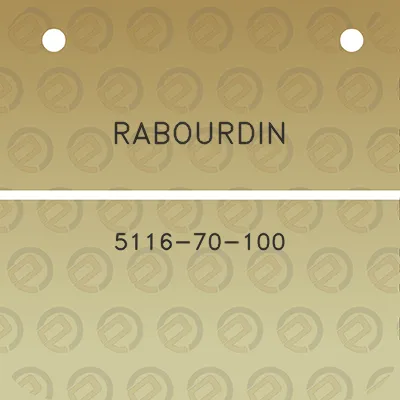 rabourdin-5116-70-100