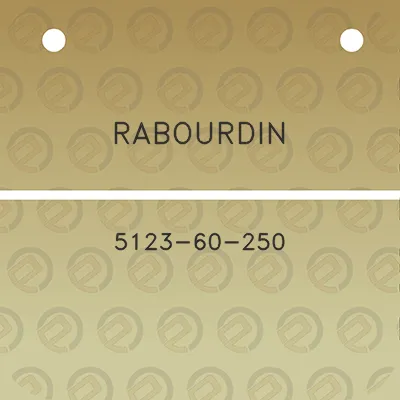 rabourdin-5123-60-250