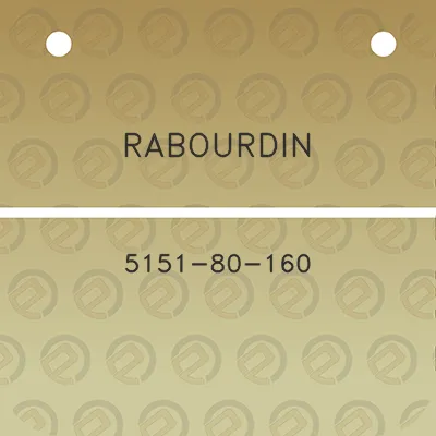 rabourdin-5151-80-160