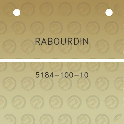 rabourdin-5184-100-10