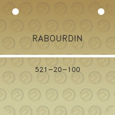 rabourdin-521-20-100