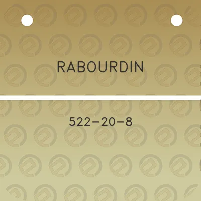 rabourdin-522-20-8