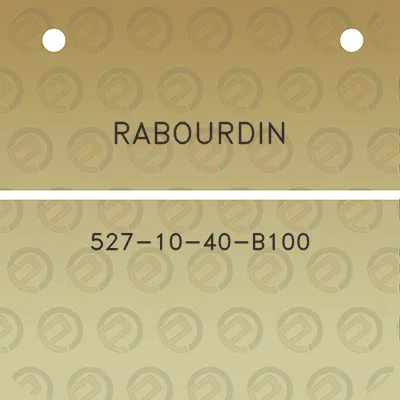 rabourdin-527-10-40-b100