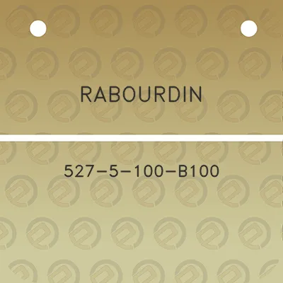 rabourdin-527-5-100-b100