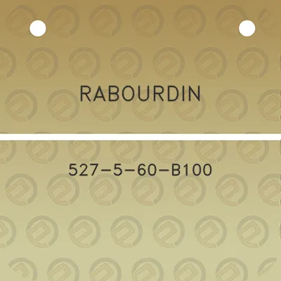 rabourdin-527-5-60-b100