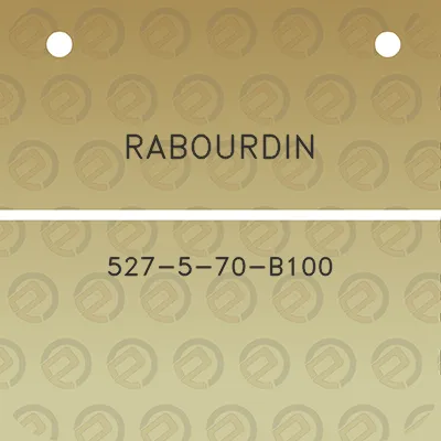 rabourdin-527-5-70-b100