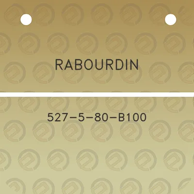 rabourdin-527-5-80-b100