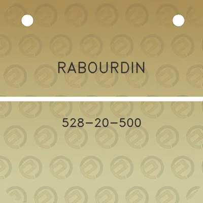 rabourdin-528-20-500