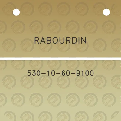 rabourdin-530-10-60-b100