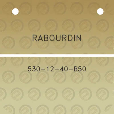 rabourdin-530-12-40-b50