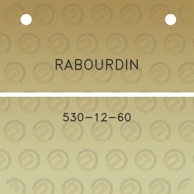 rabourdin-530-12-60