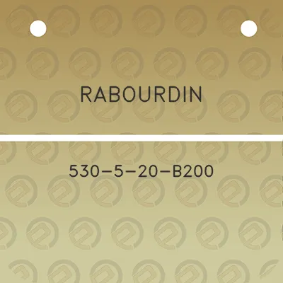 rabourdin-530-5-20-b200