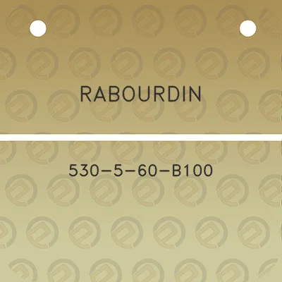 rabourdin-530-5-60-b100