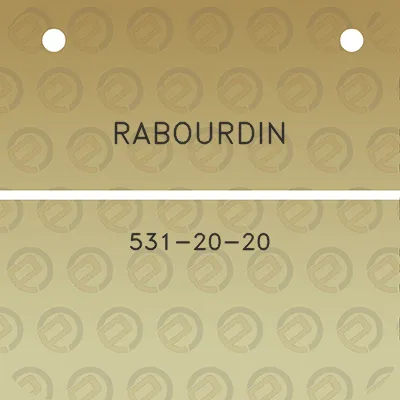 rabourdin-531-20-20