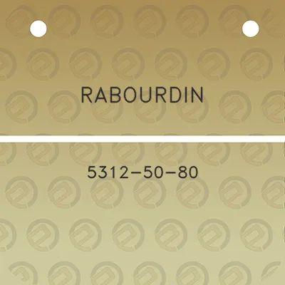 rabourdin-5312-50-80