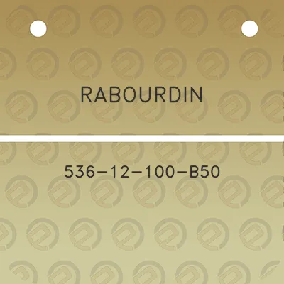 rabourdin-536-12-100-b50