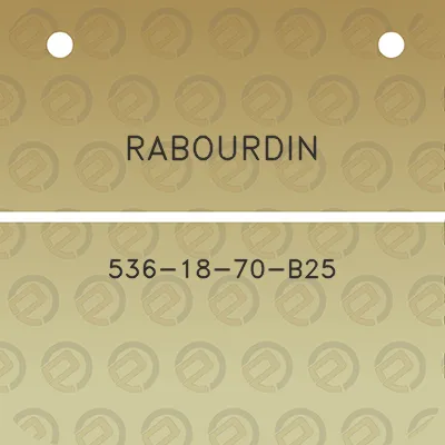 rabourdin-536-18-70-b25