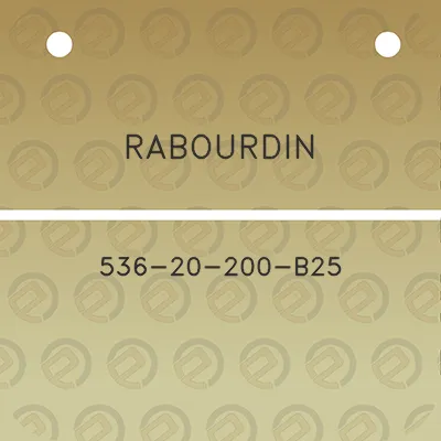 rabourdin-536-20-200-b25