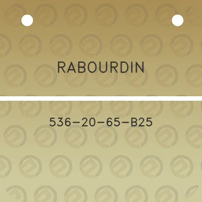 rabourdin-536-20-65-b25