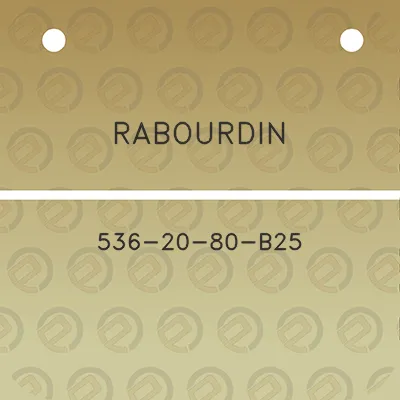 rabourdin-536-20-80-b25