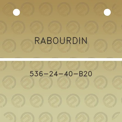 rabourdin-536-24-40-b20