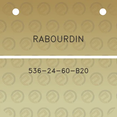 rabourdin-536-24-60-b20