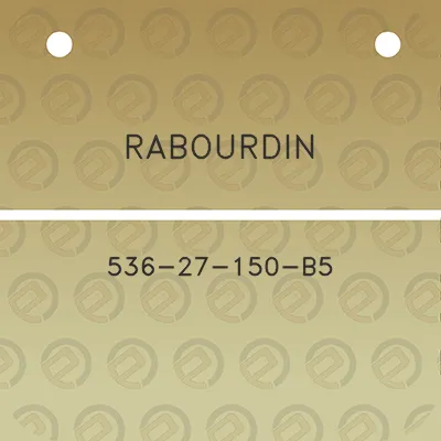 rabourdin-536-27-150-b5