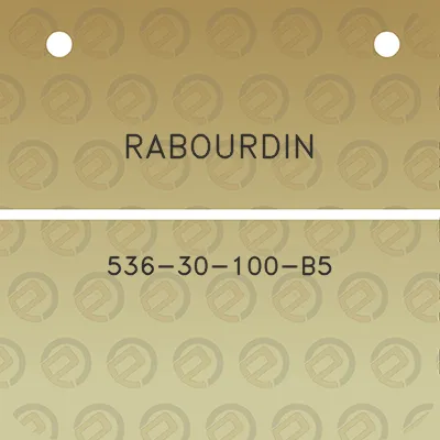 rabourdin-536-30-100-b5