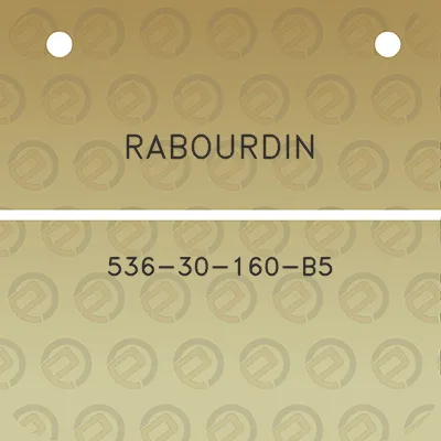 rabourdin-536-30-160-b5