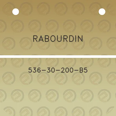 rabourdin-536-30-200-b5