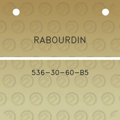 rabourdin-536-30-60-b5