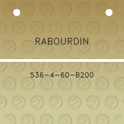 rabourdin-536-4-60-b200