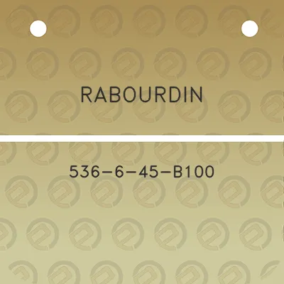 rabourdin-536-6-45-b100