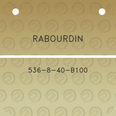 rabourdin-536-8-40-b100