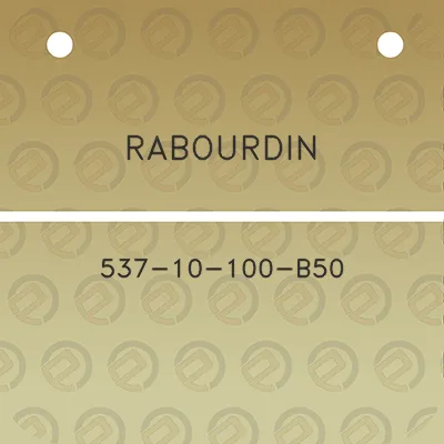 rabourdin-537-10-100-b50