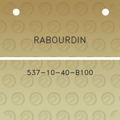 rabourdin-537-10-40-b100