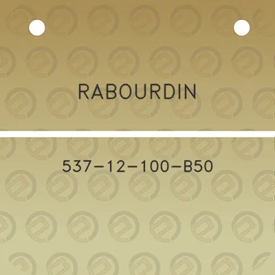 rabourdin-537-12-100-b50