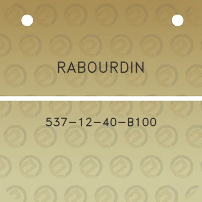 rabourdin-537-12-40-b100