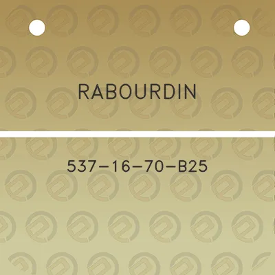 rabourdin-537-16-70-b25