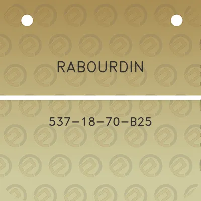 rabourdin-537-18-70-b25