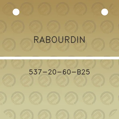 rabourdin-537-20-60-b25