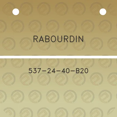 rabourdin-537-24-40-b20