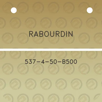 rabourdin-537-4-50-b500