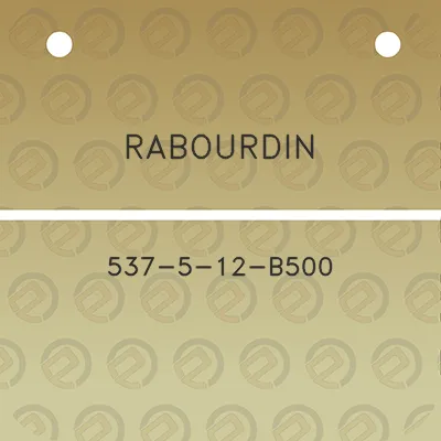 rabourdin-537-5-12-b500