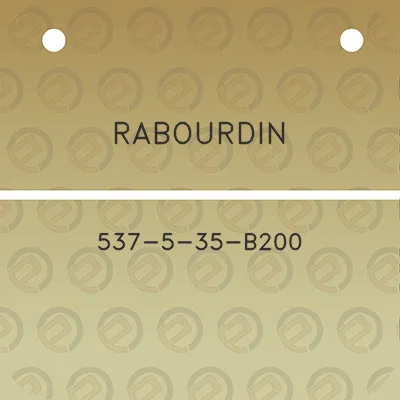 rabourdin-537-5-35-b200