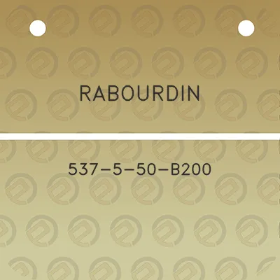 rabourdin-537-5-50-b200