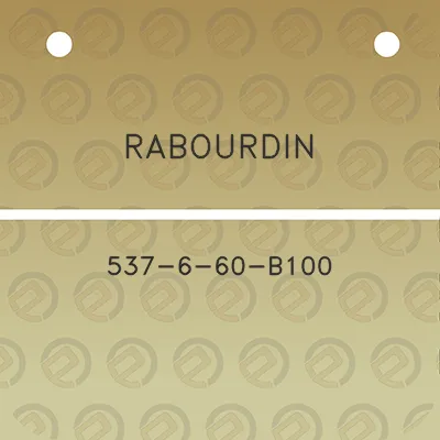 rabourdin-537-6-60-b100