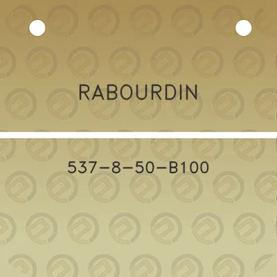 rabourdin-537-8-50-b100